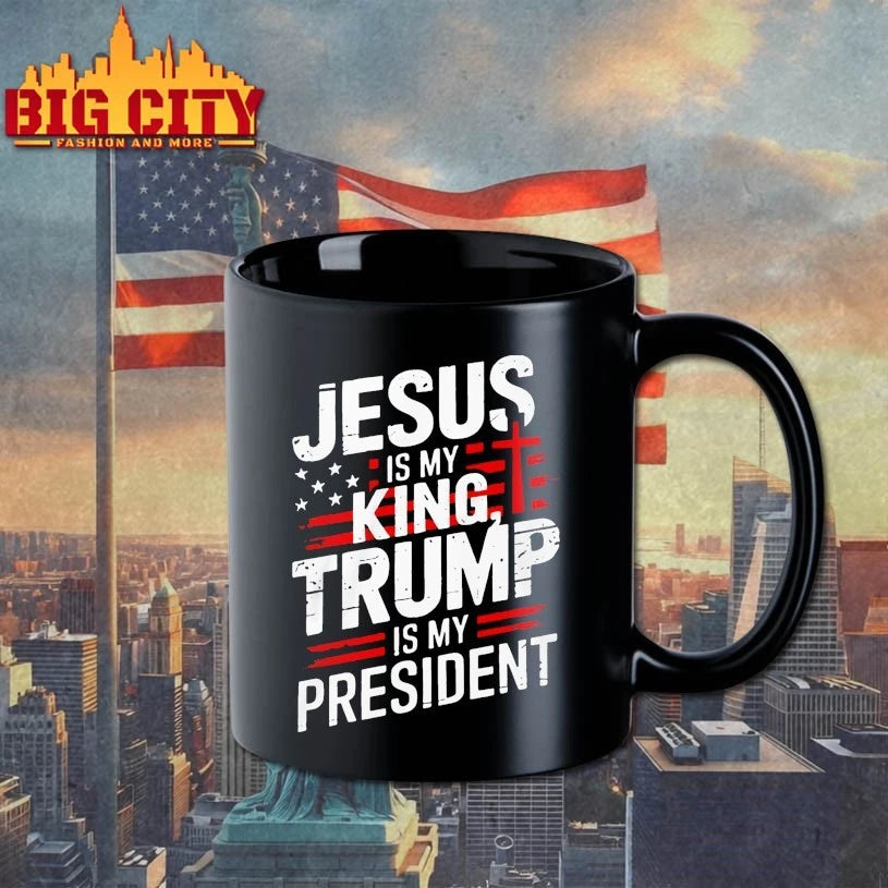 Jesus Is My King Trump Is My President shirt