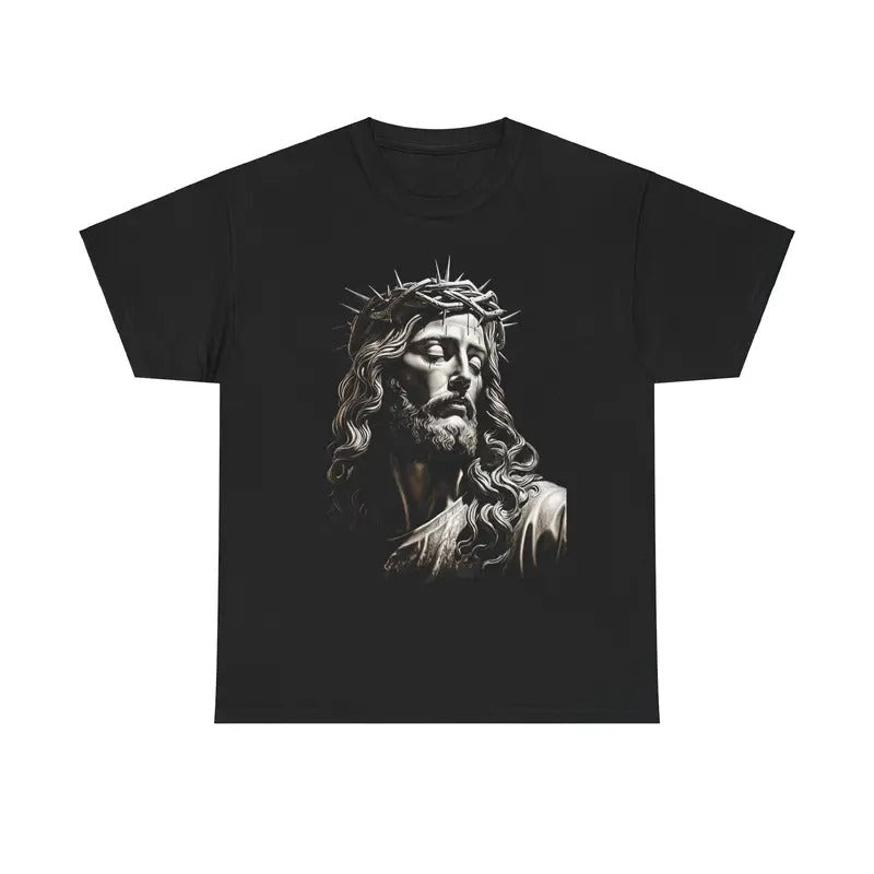 Jesus Love Vintage Graphic Tee Retro 90s Styled Streetwear Shirt Cotton Menswear Top Casual Tshirt men gifts Hoodie,...