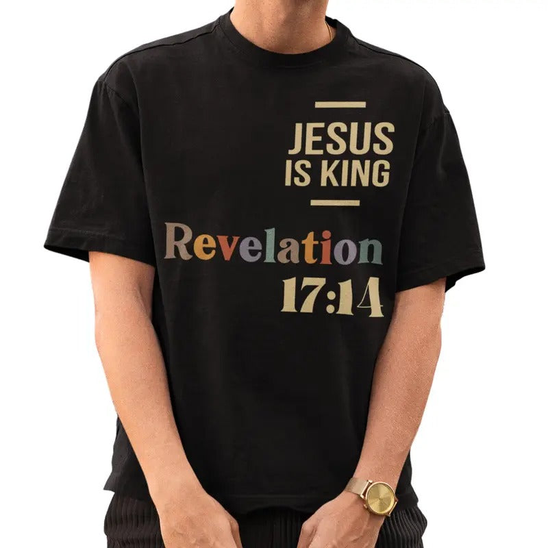Jesus is King T-Shirt, Unisex Shirt, Menswear Top, Womenswear Top Hoodie, Sweatshirt | WearSparks.com