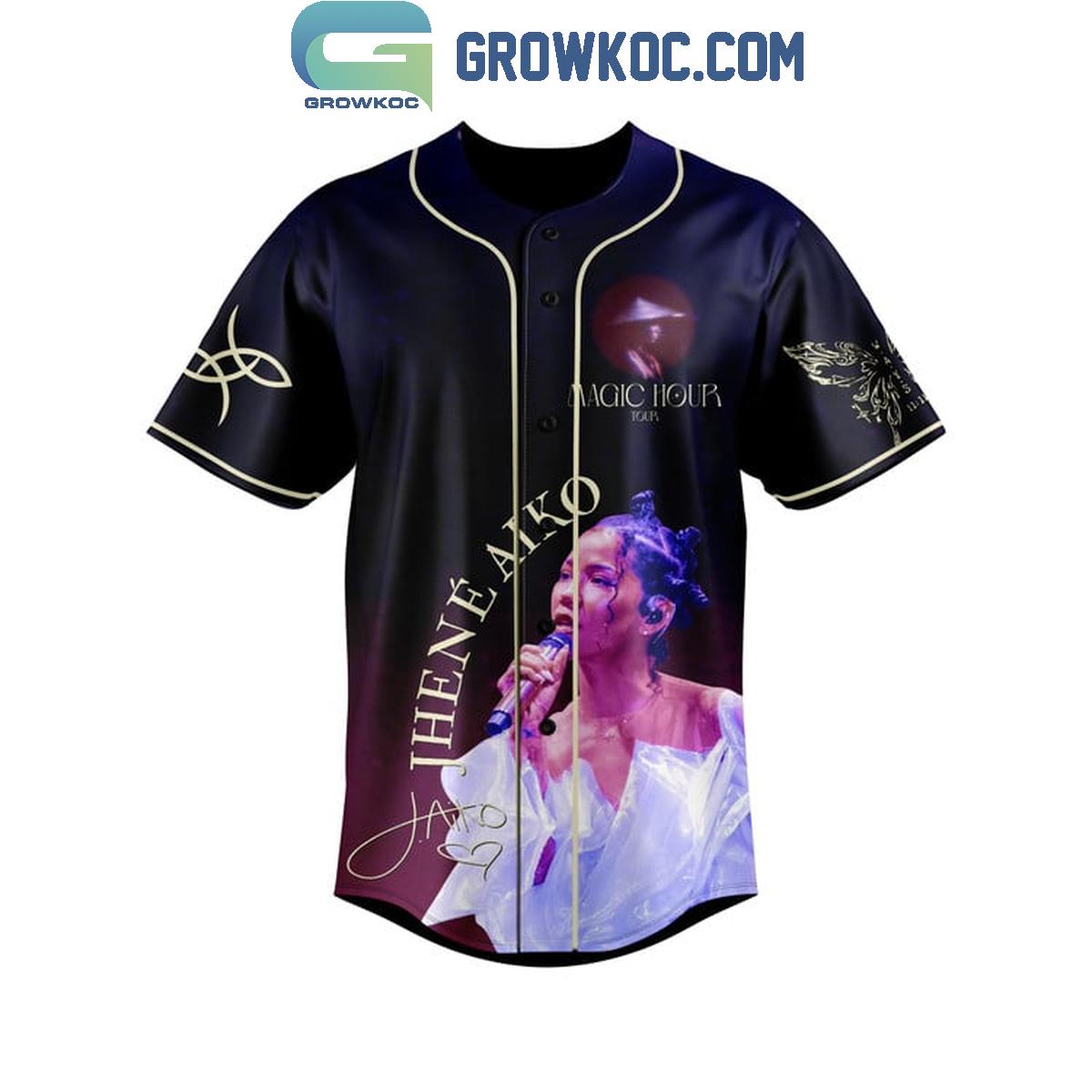 Jhene Aiko Comfort In Ending On The Way Personalized Baseball Jersey
