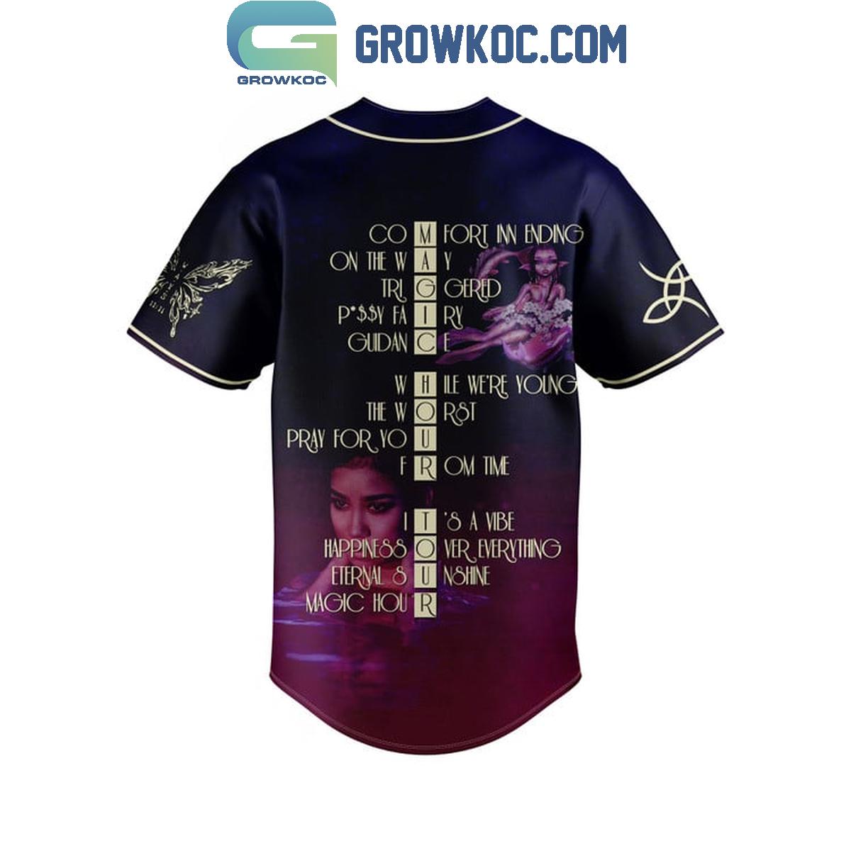Jhene Aiko Comfort In Ending On The Way Personalized Baseball Jersey