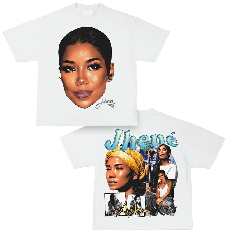 Jhene Aiko T-Shirt Rapper Graphic Tee Shirt Merch Men Women Menswear Topstyle{n002}2 Hoodie, Sweatshirt | WearSparks.com