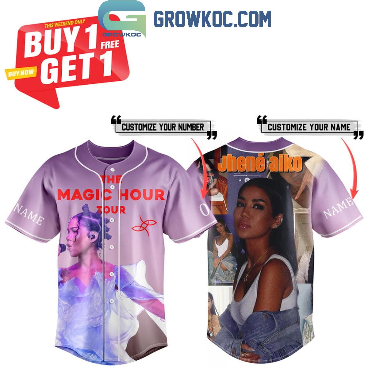 Jhene Aiko Triggered The Magic Hour Personalized Baseball Jersey