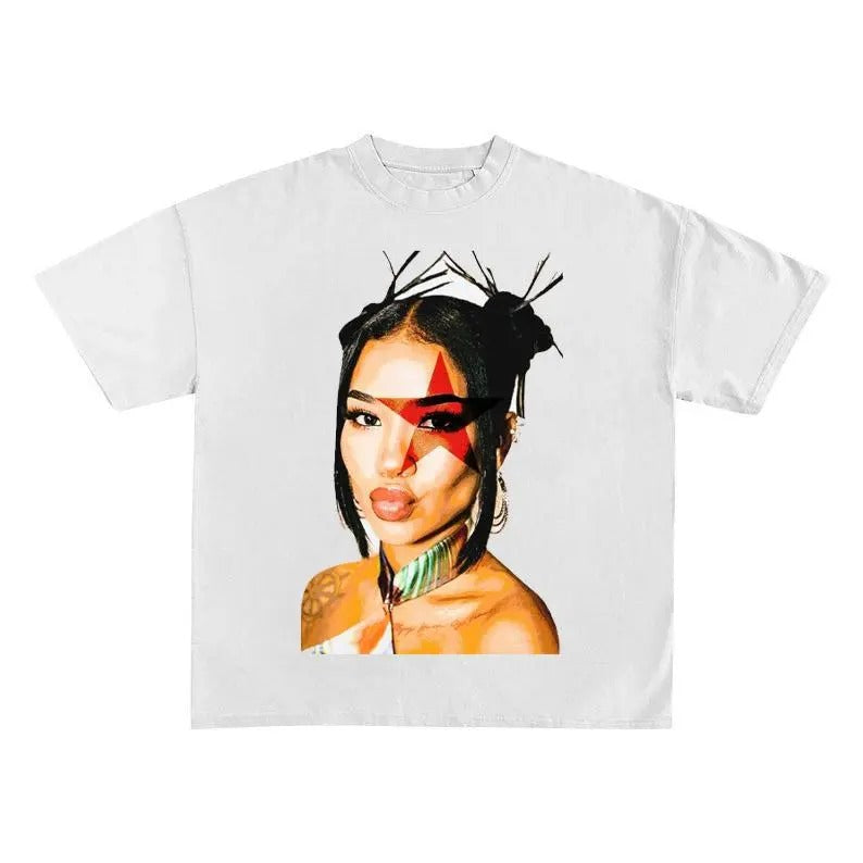 Jhene Rap Shirt, womenswear shirt top, unisex shirts tee Crewneck Comfort Tshirt Streetwear Summer Lady Underwear Fitted...