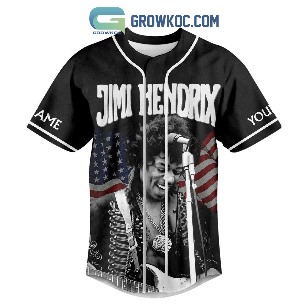 Jimi Hendrix I’m The One That’s Got To Die Personalized Baseball Jersey