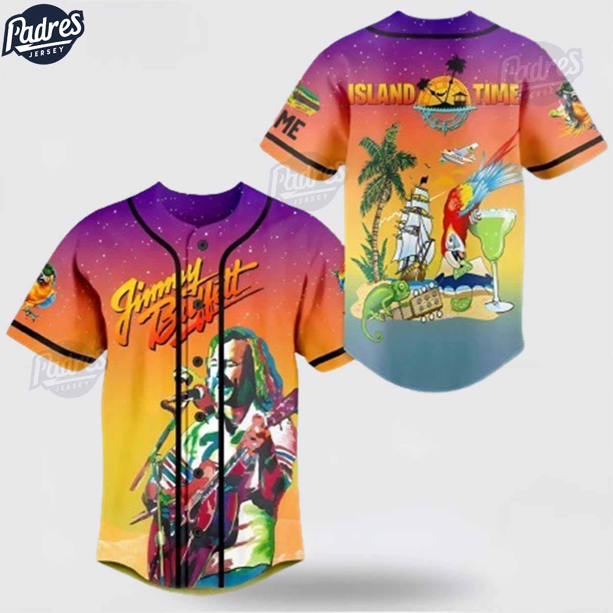 Jimmy Buffett Island Custom Baseball Jersey - Padres Jersey Oasis: Elevate Your Baseball Style Game T-Shirts, Hoodie,...