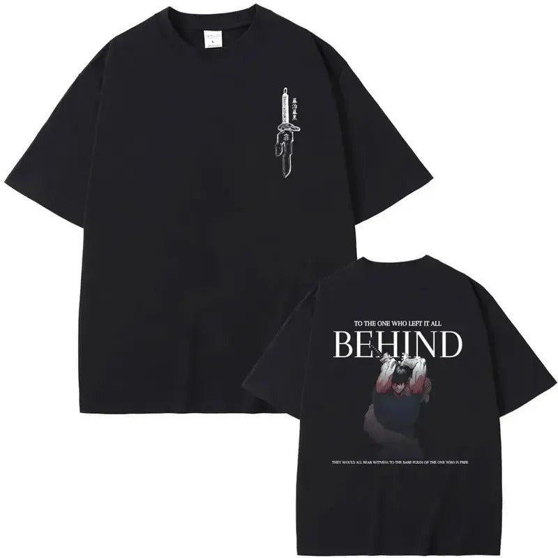 Jjk Toji Fushiguro Tee | To The One Who Left It All Behind Shirt | Toji Fushiguro Unisex Shirt | Jujutsu Kaisen Merch...