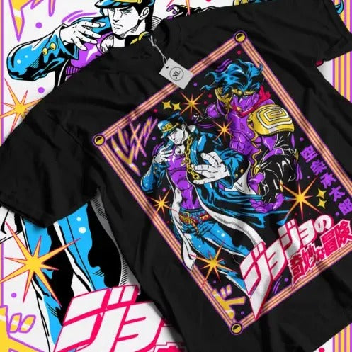 JoJo's Bizarre T-Shirt Adventure JoJo Anime Manga Jolyne Jotaro shirt All Size Hoodie, Sweatshirt | WearSparks.com