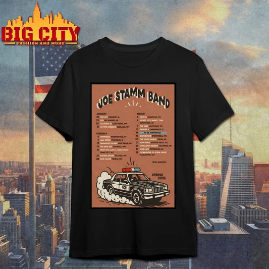 Joe Stamm Band Spring Tour 26 Poster shirt