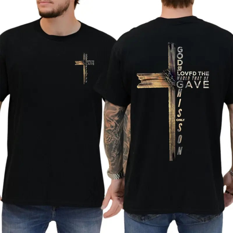 John 3:16 Cross T-Shirt