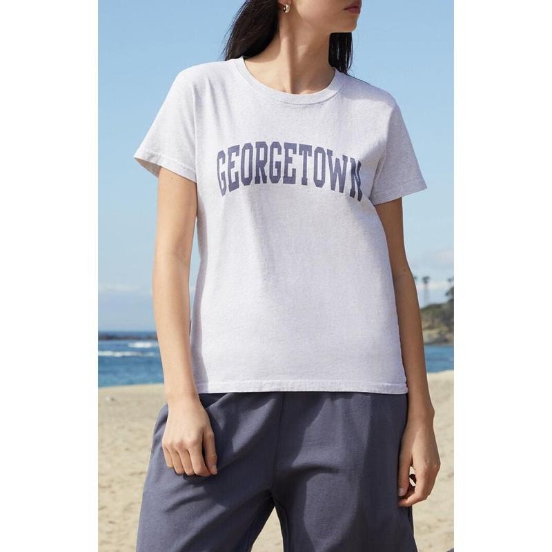 John Galt Women's Chloe Georgetown T-Shirt - Multicolor Hoodie, Sweatshirt | WearSparks.com