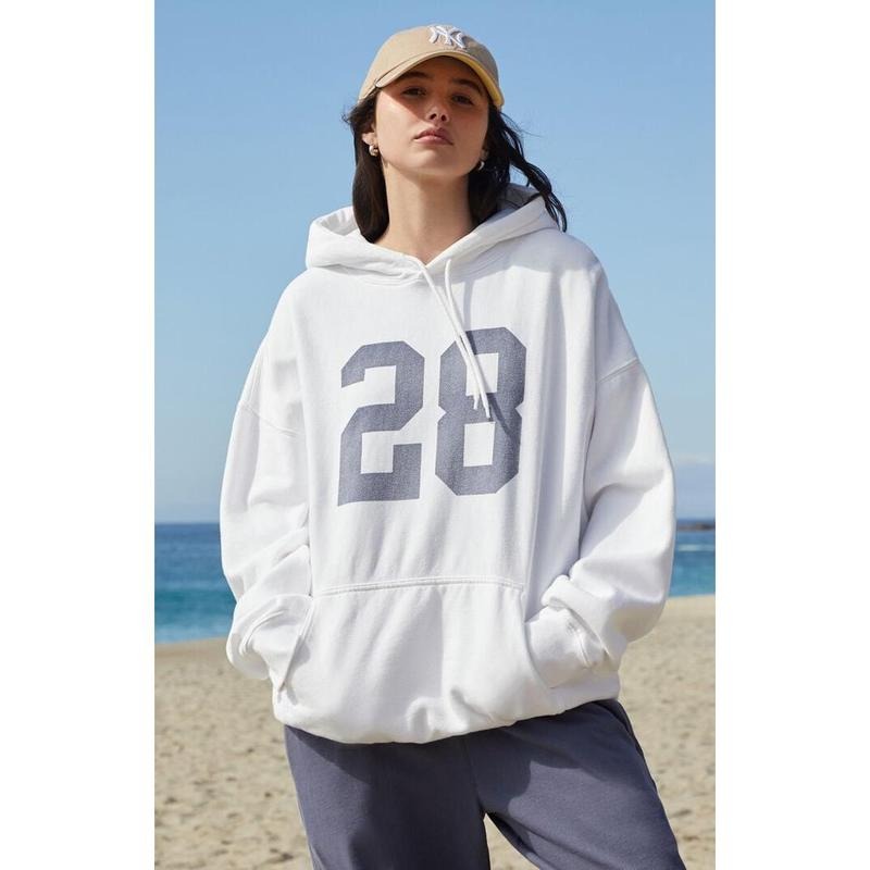 John Galt Women's Christy 28 Oversized Hoodie T-Shirts, Sweatshirt | WearSparks.com