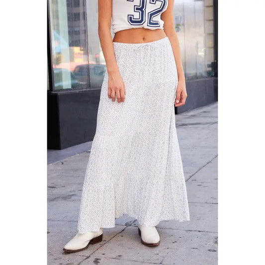 John Galt Women's Floral Lizzy Maxi Skirt - Multicolorstyle{n002}2 T-Shirts, Hoodie, Sweatshirt | WearSparks.com