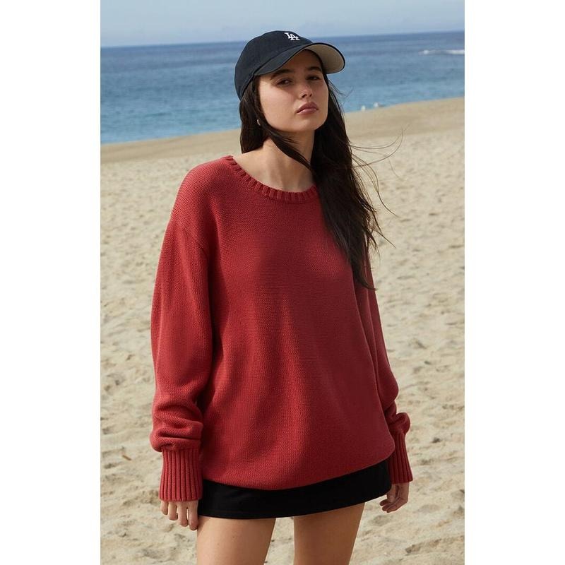 John Galt Women's Red Brianna Sweater T-Shirts, Hoodie, Sweatshirt | WearSparks.com