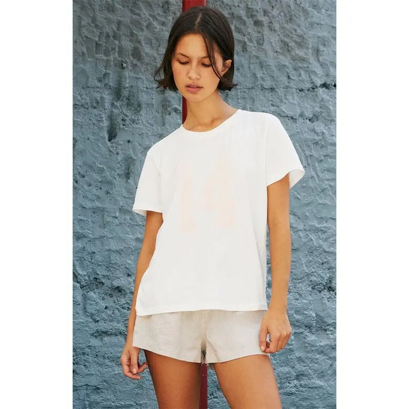 John Galt Women's White 14 T-Shirt - Multicolor Hoodie, Sweatshirt | WearSparks.com