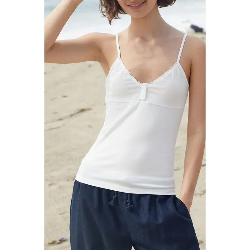 John Galt Women's White Tiffany Tank Topstyle{n002}2 T-Shirts, Hoodie, Sweatshirt | WearSparks.com
