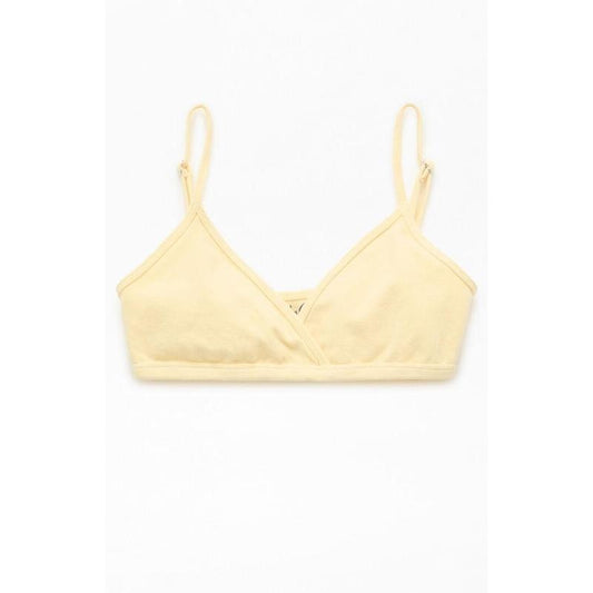 John Galt Women's Yellow Polina Bralette T-Shirts, Hoodie, Sweatshirt | WearSparks.com