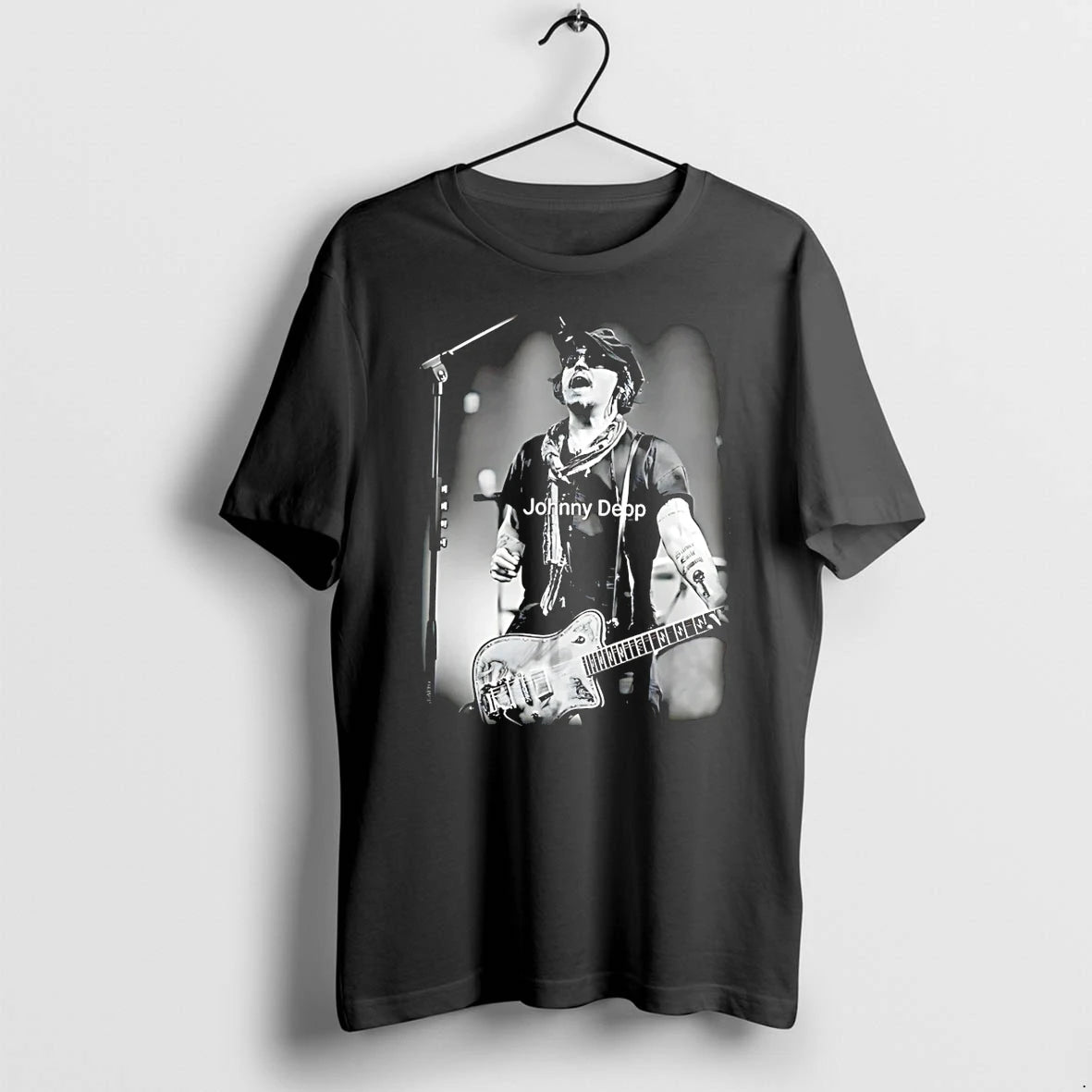 Johnny Depp Singing Photo Tshirts Sweater