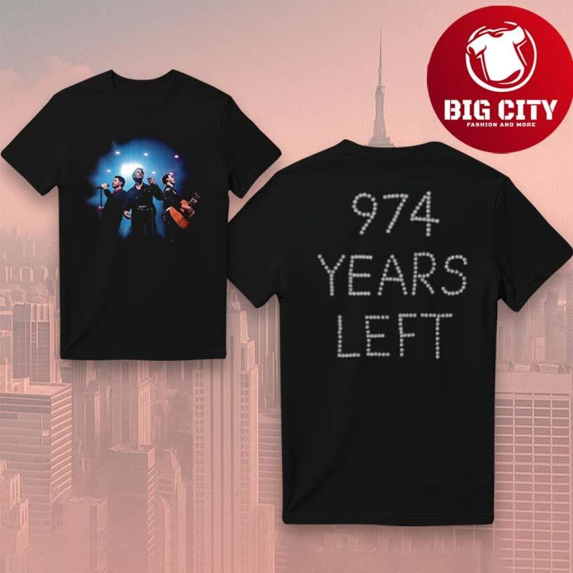 Jonas Brother 974 Years Left Two Sided Shirt