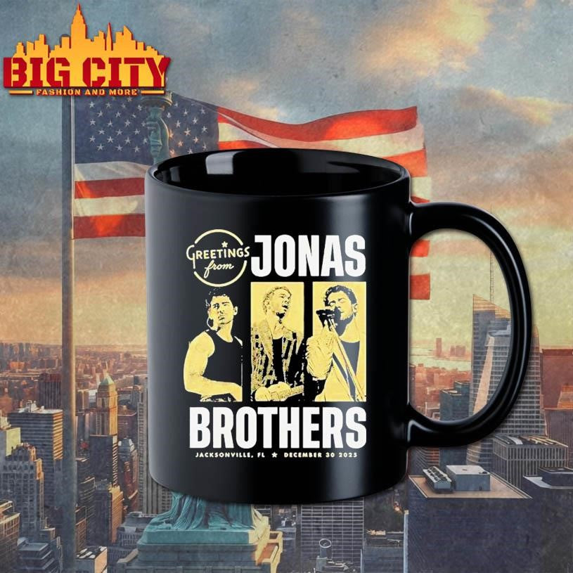 Jonas Brothers Greetings From Your Hometown Jacksonville, Fl 2025 Shirt