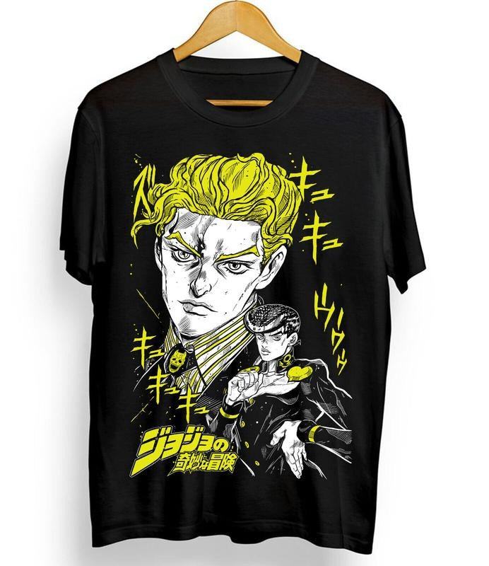 Josuke Kira T-Shirt S-4XL JoJo's Bizarre Shirt Anime Shirt,Manga Graphic Tee Tshirt S-4XL Hoodie, Sweatshirt | WearSparks.com