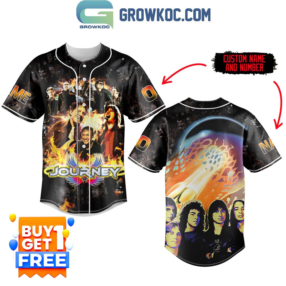 Journey After All These Years Personalized Baseball Jersey