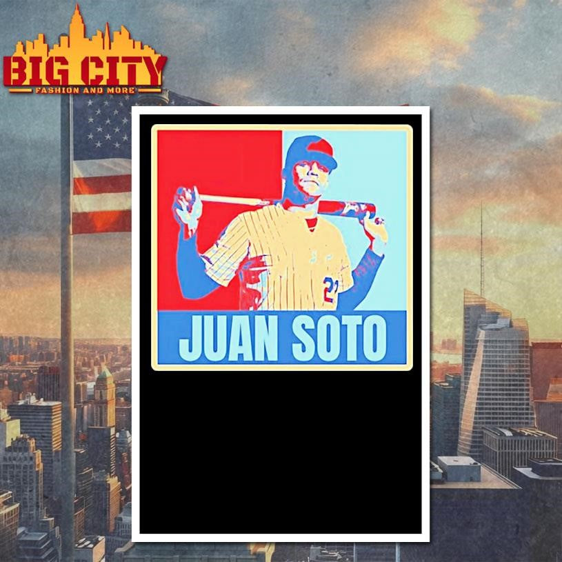 Juan Soto New York Mets Hope Retro Shirt