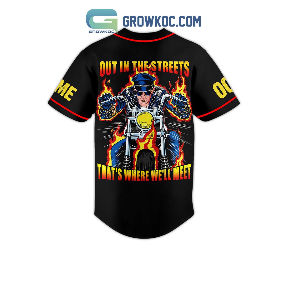Judas Priest Out In The Streets That’s Where We’ll Meet Personalized Baseball Jersey