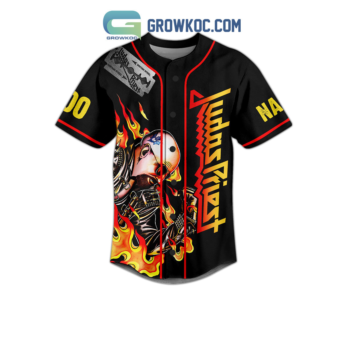 Judas Priest Out In The Streets That’s Where We’ll Meet Personalized Baseball Jersey