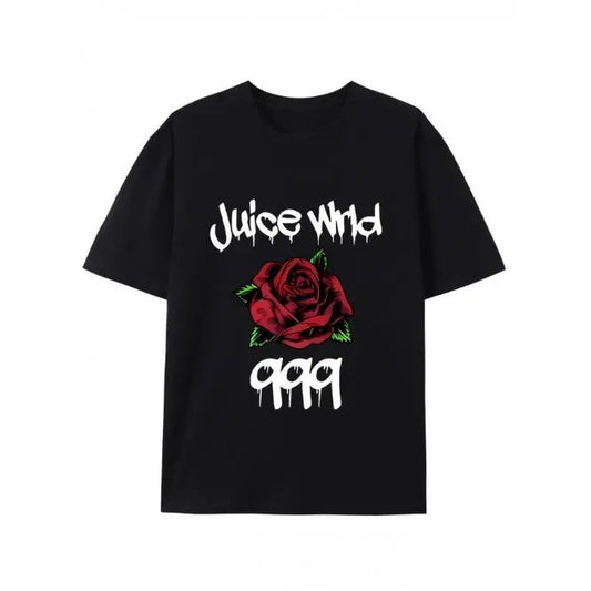Juice Print T-shirt, Street hip-hop, men's cotton T-shirt, summer casual short sleeve T-shirt Made in USA Hoodie, Sweatshirt