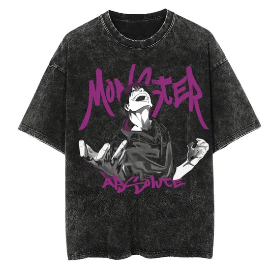 Jujutsu Kaisen Toji Monster Vintage Tee Unisex T-Shirt, Jujutsu Kaisen T-shirt, Anime T-shirt, Full Color, For Men, For...