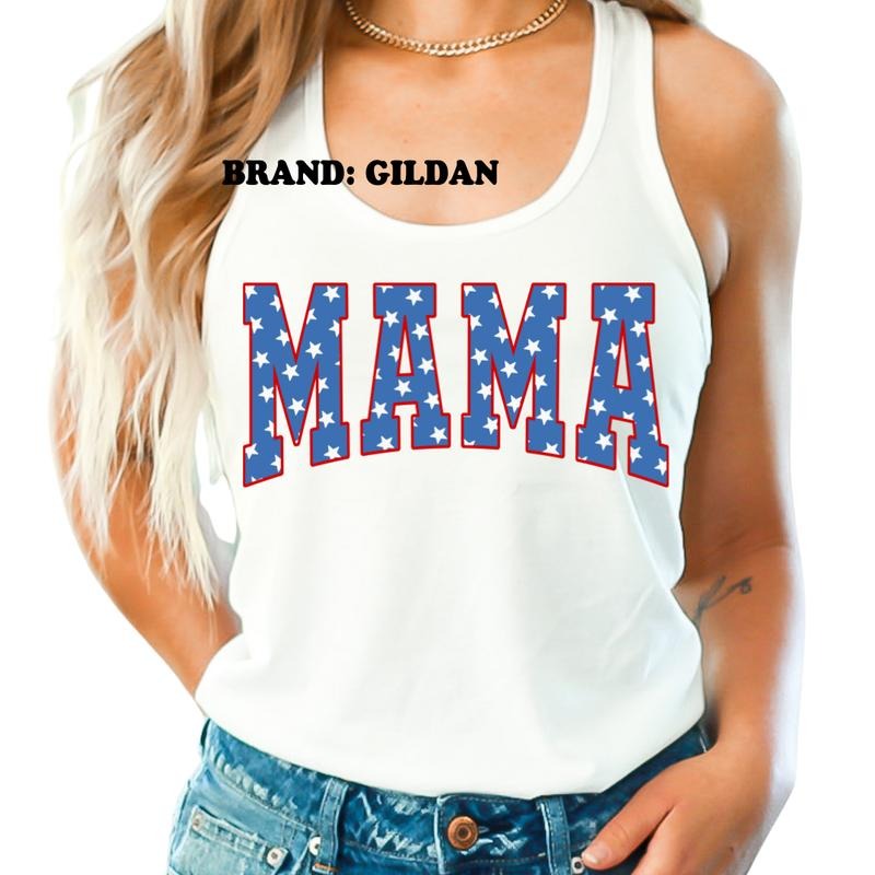 July 4th Mama GILDAN BRAND Shirt