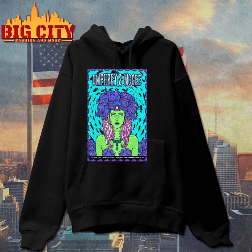 July 5 2024 Casino Ballroom Hampton Beach NH Umphreys McGee Poster Shirt