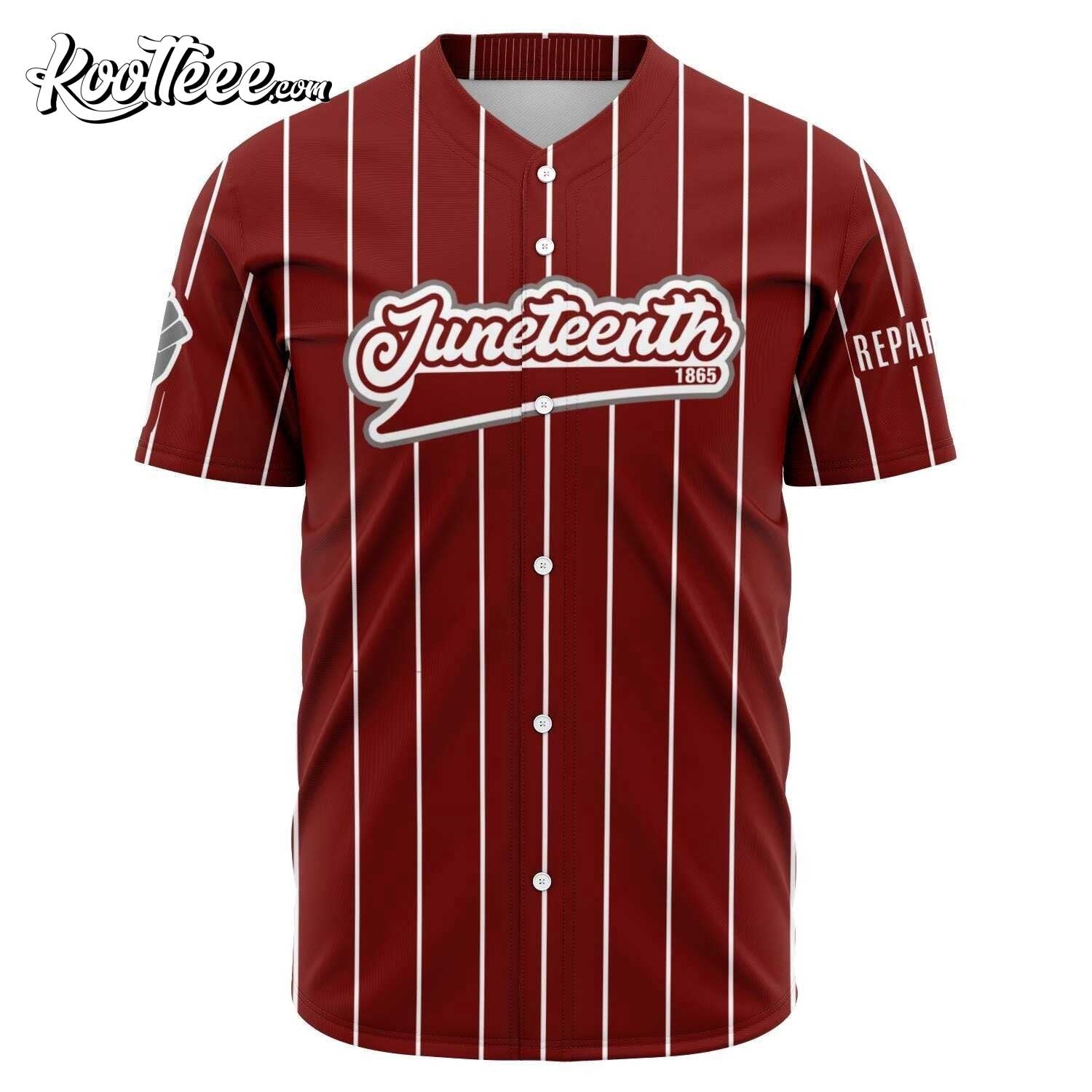 Juneteenth 1865 Baseball Jersey