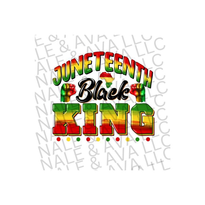 Juneteenth Black King Direct To Film Transfer T-Shirts, Hoodie, Sweatshirt | WearSparks.com