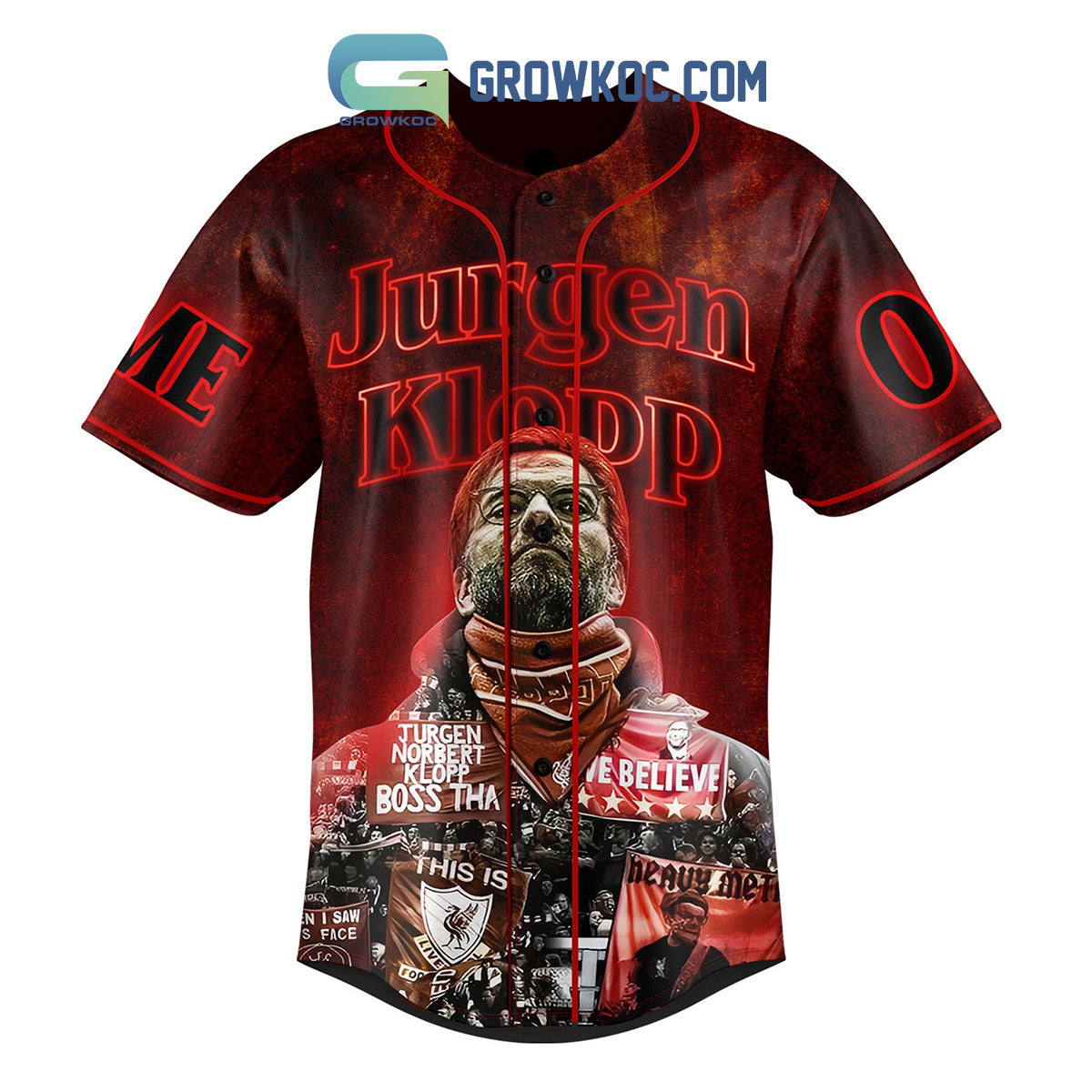 Jurgen Klopp End Of An Era 2015 2024 Liverpool Memories Personalized Baseball Jersey