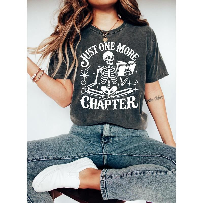 Just One more Chapter shirt,Spooky Teacher Shirt Cute Spooky Teacher Shirt, Teacher Fall Shirt Hoodie, Sweatshirt