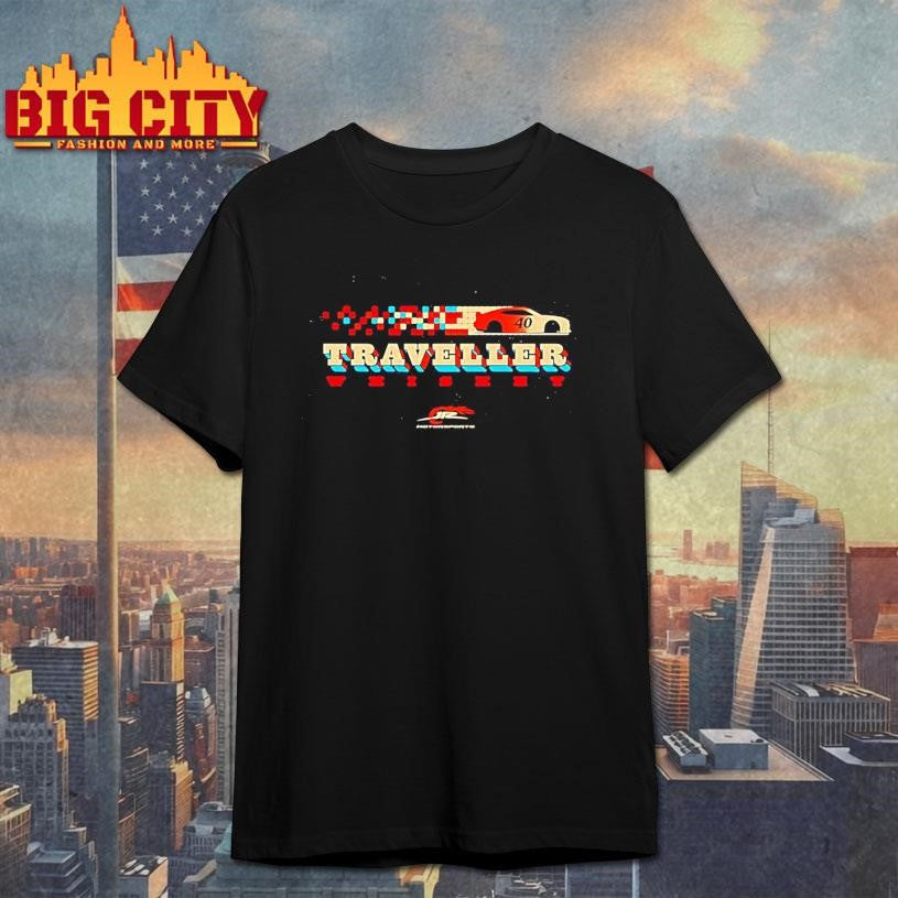 Justin Allgaier Jr Motorsports Traveller Whiskey 40 Logo Shirt