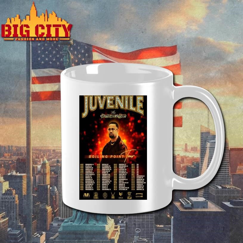 Juvenile Boiling Point Tour 2026 Poster Shirt