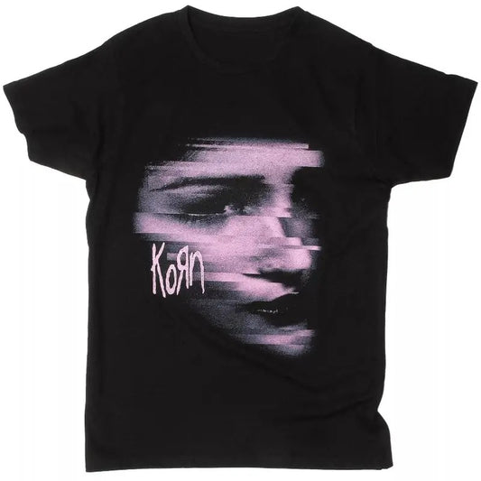 K0rrn T Shirt Official Ch0pped Face New Black Fan Tee - Classic Cotton Fabric Menswear