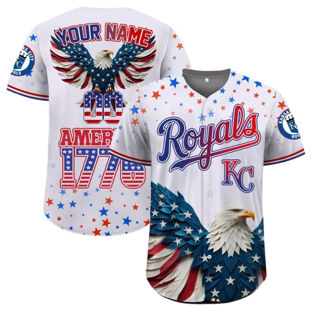 KC Royals Independence Day Baseball Jersey 2025 - Grishko.com T-Shirts, Hoodie, Sweatshirt | WearSparks.com (Image 2)
