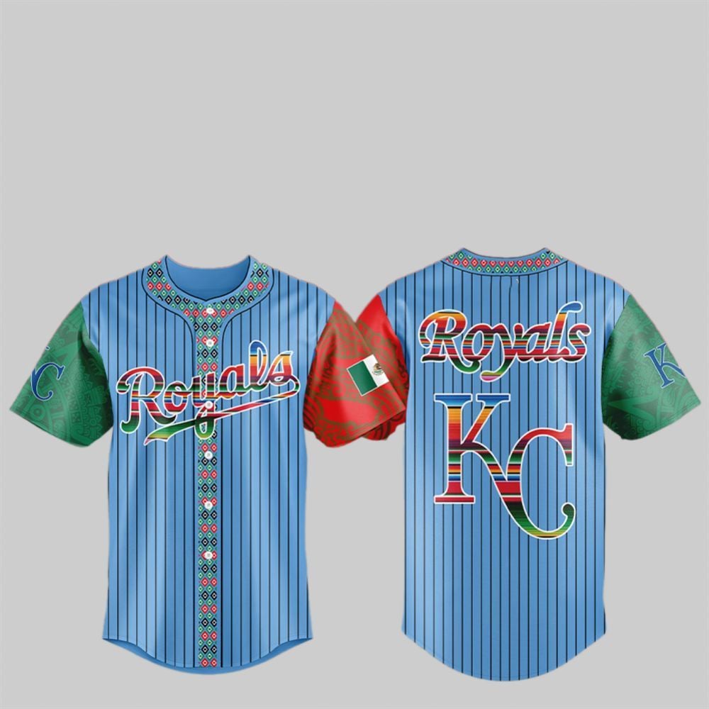 KC Royals Mexican Heritage Night 2025 Jersey - Grishko.com T-Shirts, Hoodie, Sweatshirt | WearSparks.com (Image 1)