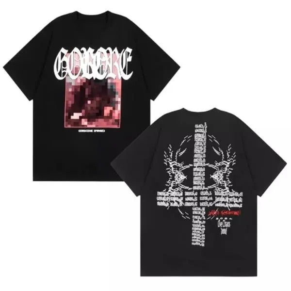 KEN CARSON A Great Chaos GORE CORE two sides shirt, Cotton unisex Tshirt, music love fan, Crew neck, Gift for Men, For...