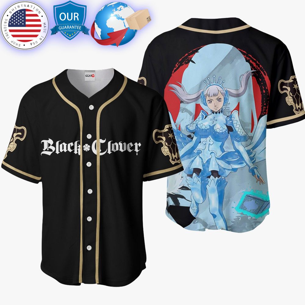 HOT Black Clover Noelle Silva Baseball Jersey