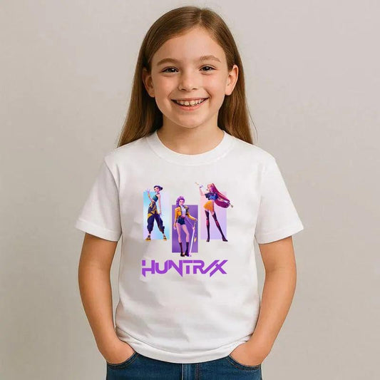 KID SIZE Kpop Demon Hunters Tiger Shirt, Demon Hunter Tiger Tee, Merch Kpop Shirt, Hunters Tiger fan Hoodie, Sweatshirt