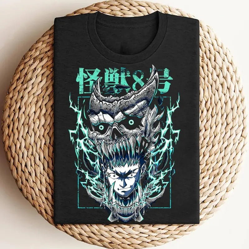 Kaiju No.8 Kafka Hibino Anime Tee, No.8 Kafka Hibino Anime T-Shirt Sweatshirt, Hoodie, Comfort Colors | WearSparks.com