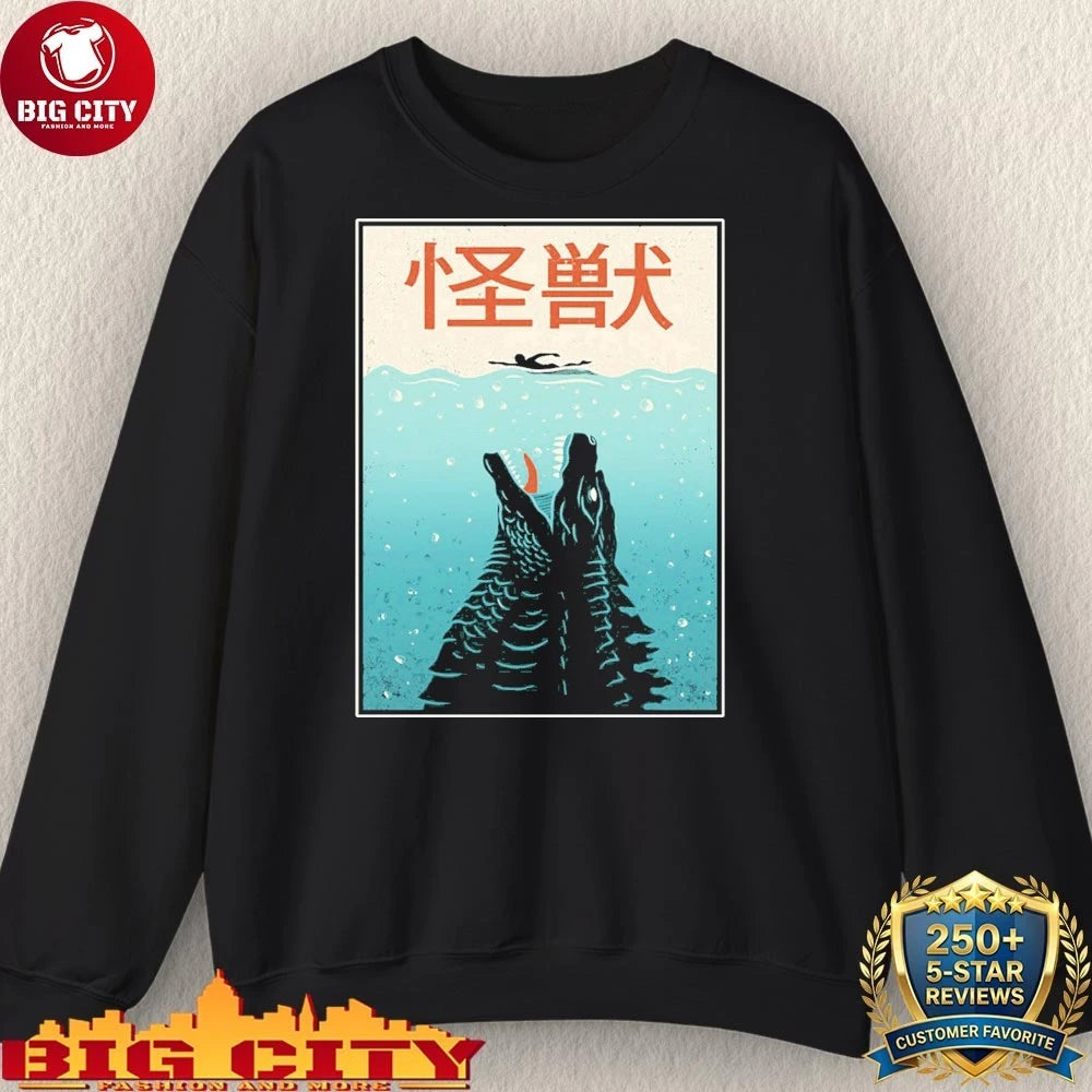Kaiju Ocean Attack shirt