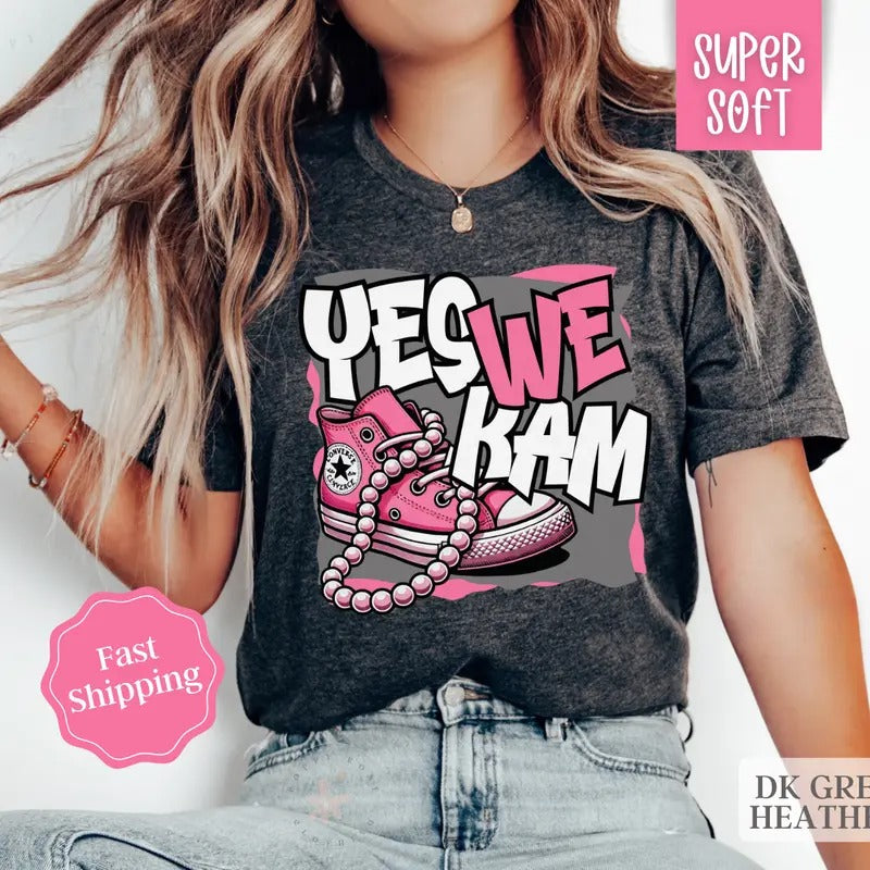 Kamala Harris Shirt, Election 2024 Shirt, Madam President Shirt, Chucks and Pearls, Women's Rights TShirt Hoodie, Sweatshirt