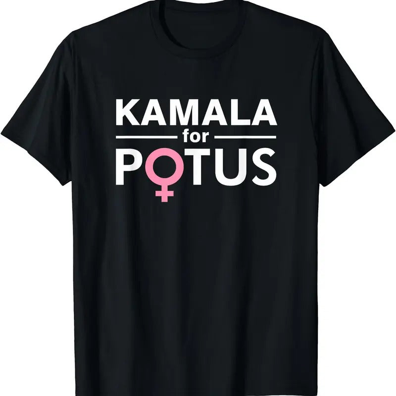 Kamala for POTUS Kamala Harris - The First Woman President T-Shirt Hoodie, Sweatshirt | WearSparks.com