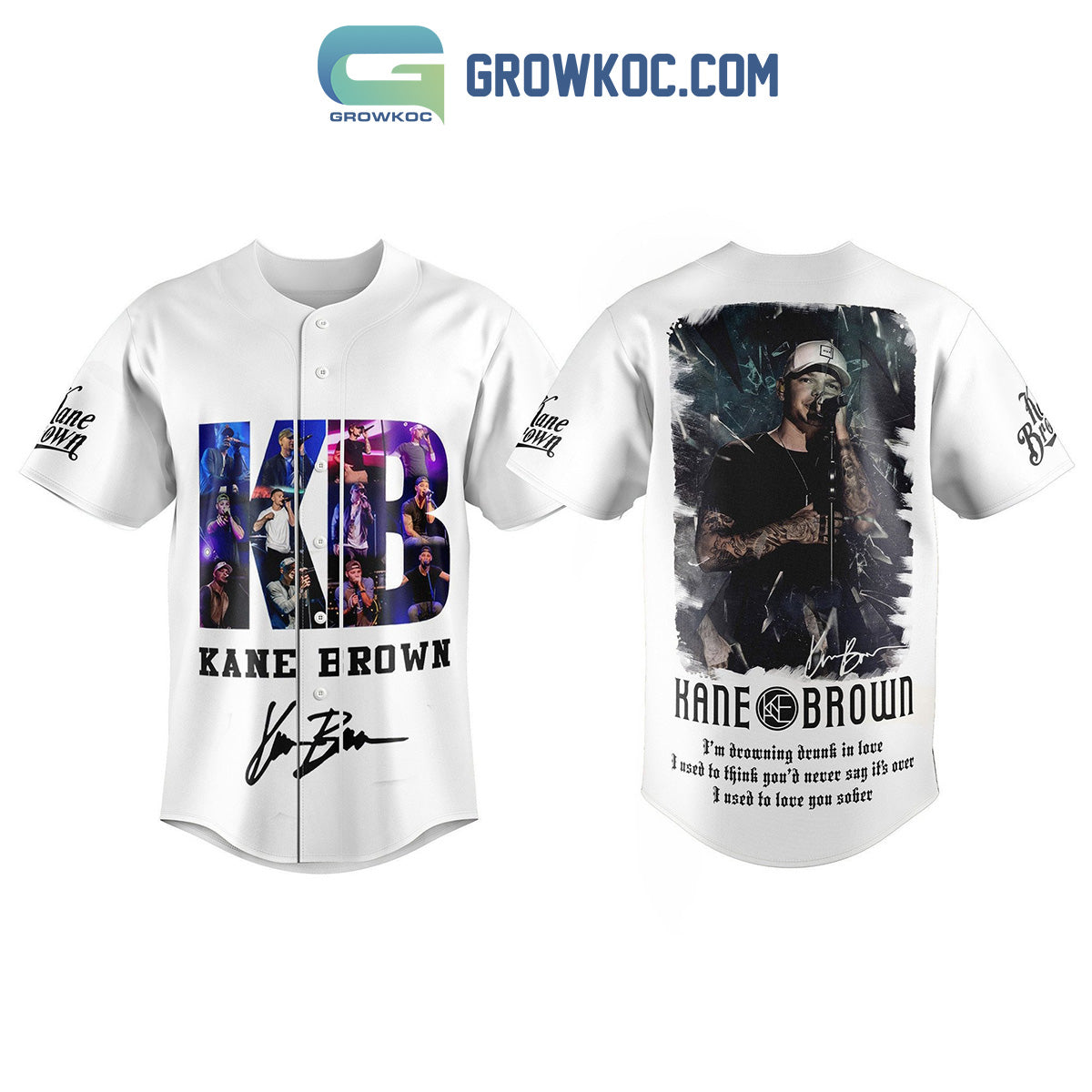 Kane Brown I’m Drowning Drunk In Love Baseball Jersey